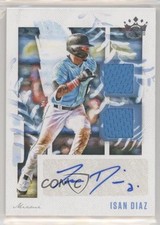 2020 Panini Diamond Kings DK Material Signatures Isan Diaz Rookie Auto RC w5b