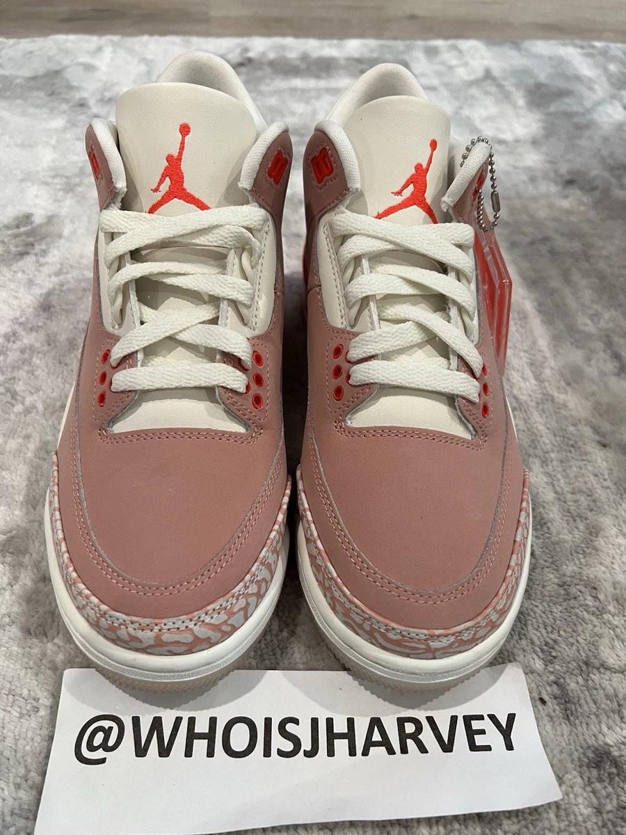 Jordan 3 Retro Sail Rust Pink W for sale | eBay