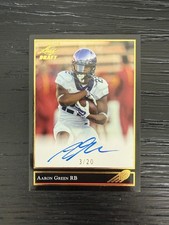 Leaf Ultimate Draft 2016 - 1992 Gold Leaf novato autógrafo Aaron Green automático/20