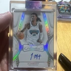 Panini 2020-21 Flawless Ja Morant Grizzlies Auto #RA-JMT 10/25