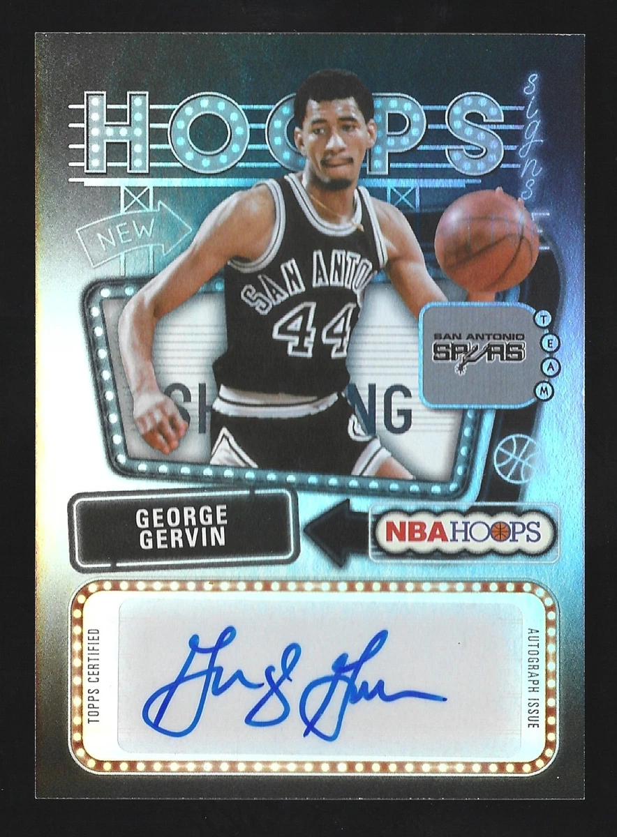 Topps George Gervin Basketball Serial Numbered Sports Trading