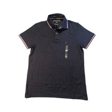 Tommy Hilfiger Mens Regular Fit Wicking Polo Shirt Navy Blue XS New