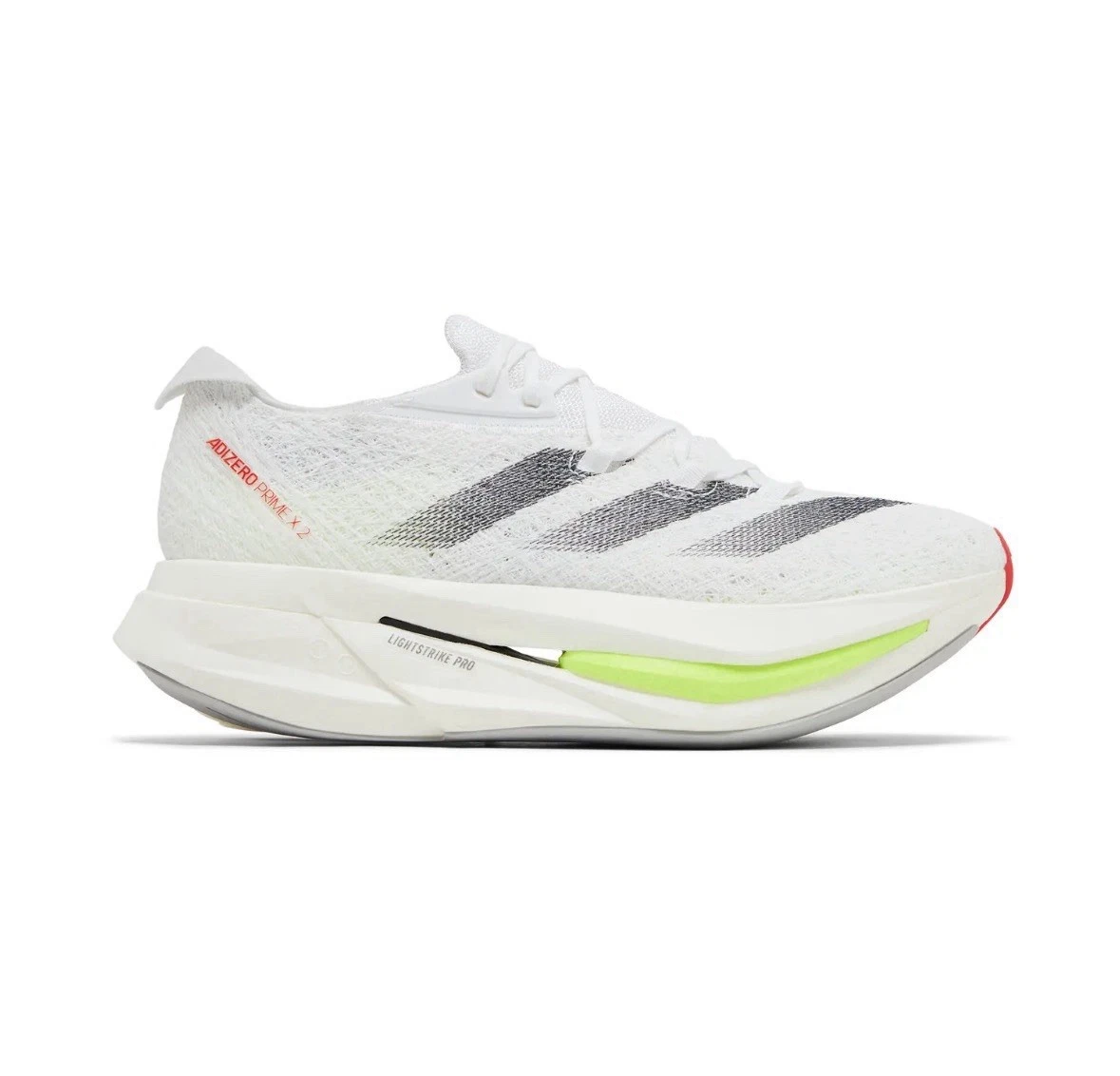 Adidas Adizero Prime X 2.0 Strung White Black Lucid Red for sale