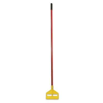 Rubbermaid Commercial H146RED 60 in. Invader Wet-Mop Handle - Red/Yellow New