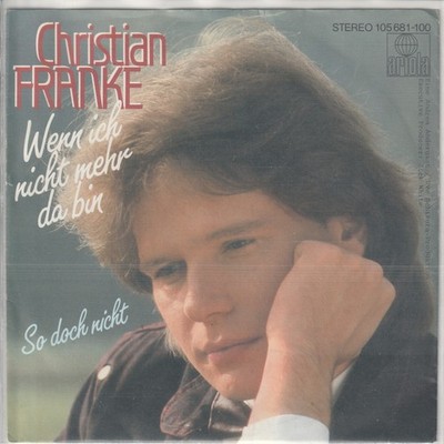 Christian Franke   Wenn ich nicht mehr da bin   So doch nicht + Jukebox-Strip 7 