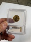 1883 Racketeer Nickel ICG CERTIFIED GENUINE Gold Plate Liberty 5C Coin — photo 3