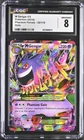 CGC 8 M Gengar EX 2014 Phantom Forces 35/119 Holo Pokemon Card