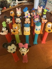 17 Pez Candy Disney Mickey And Friends Collectible