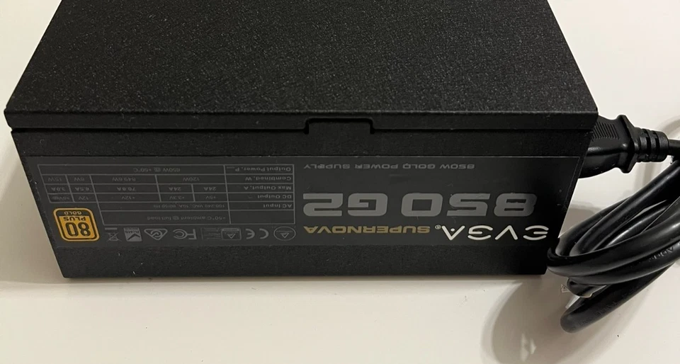 EVGA Supernova G2 850W 80+ Gold Power Supply - Image 3 of 4