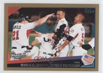 2009 Update Classic Combos Checklist Gold Derek Jeter Kevin Youkilis HOF 0k0