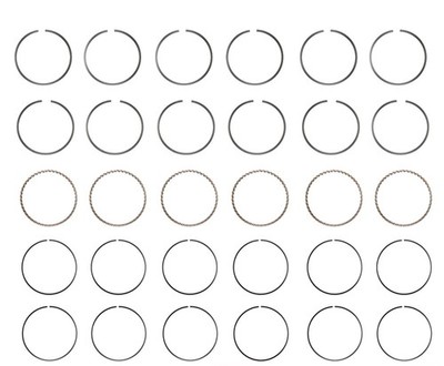 EngineTech Piston Ring Set for 1 Engine .50mm .020in Oversize .50mm .020in Overs