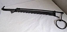18th c. Hand Made Iron Sawtooth Hearth Trammel American 32 1/2" long