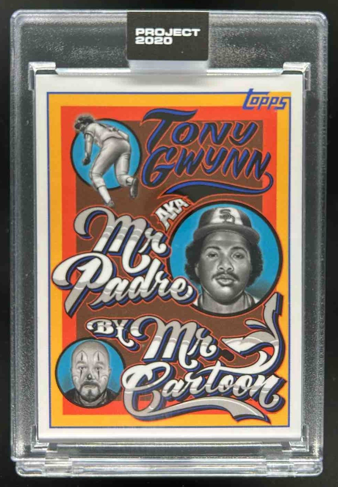 2020 Topps Project Tony Gwynn By Mister Cartoon #198 Padres