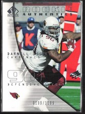 2004 SP Authentic #147 Darnell Dockett #/1199 Arizona Cardinals (W)