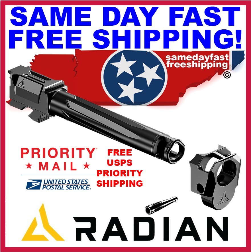 Radian Ramjet Afterburner Combo Fits Glock 17 Gen5 BLK H0005 FREE