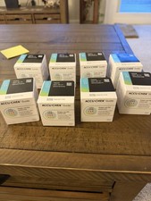 Accu-check Test Strips 8 Boxes Of 100, Exp 2027