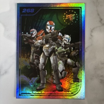 Star Wars Republic Commando - Limited Run Games Trading Card - 268 - Silver