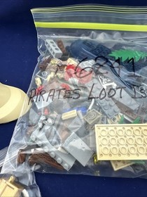 LEGO Pirates: Loot Island (6241) (Incomplete) W/Figs,  No Box, No Instructions 