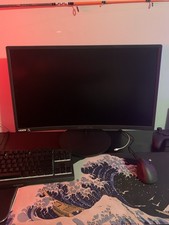 Sceptre 24-Inch Curved Monitor Black HDMI 16:9 Aspect Ratio