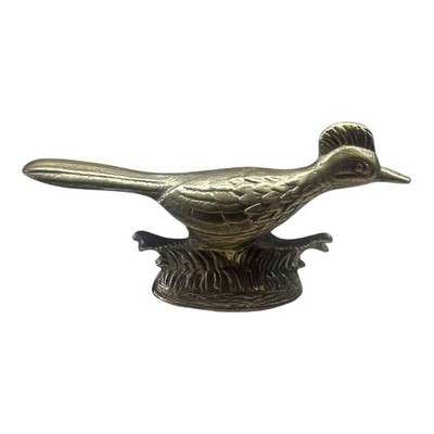 Vintage Brass/Metal Pheasant Bird Figurine 7.5'' x 1.6'' x 3.6'' tall Heavy