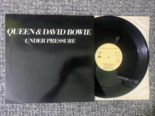 Queen & David Bowie Lp 12” Under Pressure 1981 V. G+ / Vinyl  N. M Original Rare