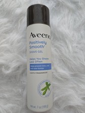 Aveeno Positively Smooth Moisturizing Shaving Cream, Shave Gel with Aloe, 7 Oz