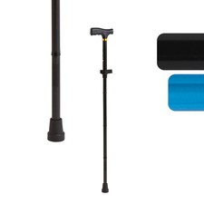 Medline T-Handle Folding Walking Cane for Seniors Adults is Portable and Light