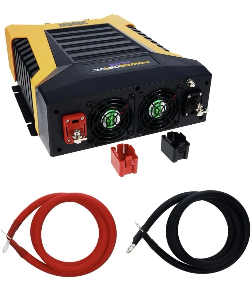 Inversor de potencia PowerDrive PWD3000P 3000 vatios - Bluetooth - Devoluciones en tienda Foto 4 de 4