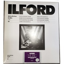Ilford Multigrade RC Deluxe Pearl 8 x 10" 25 Shts B W Paper, Envelope Packaging