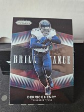 2021 Panini Prizm Brilliance Insert #B-10 Derrick Henry Tennessee Titans