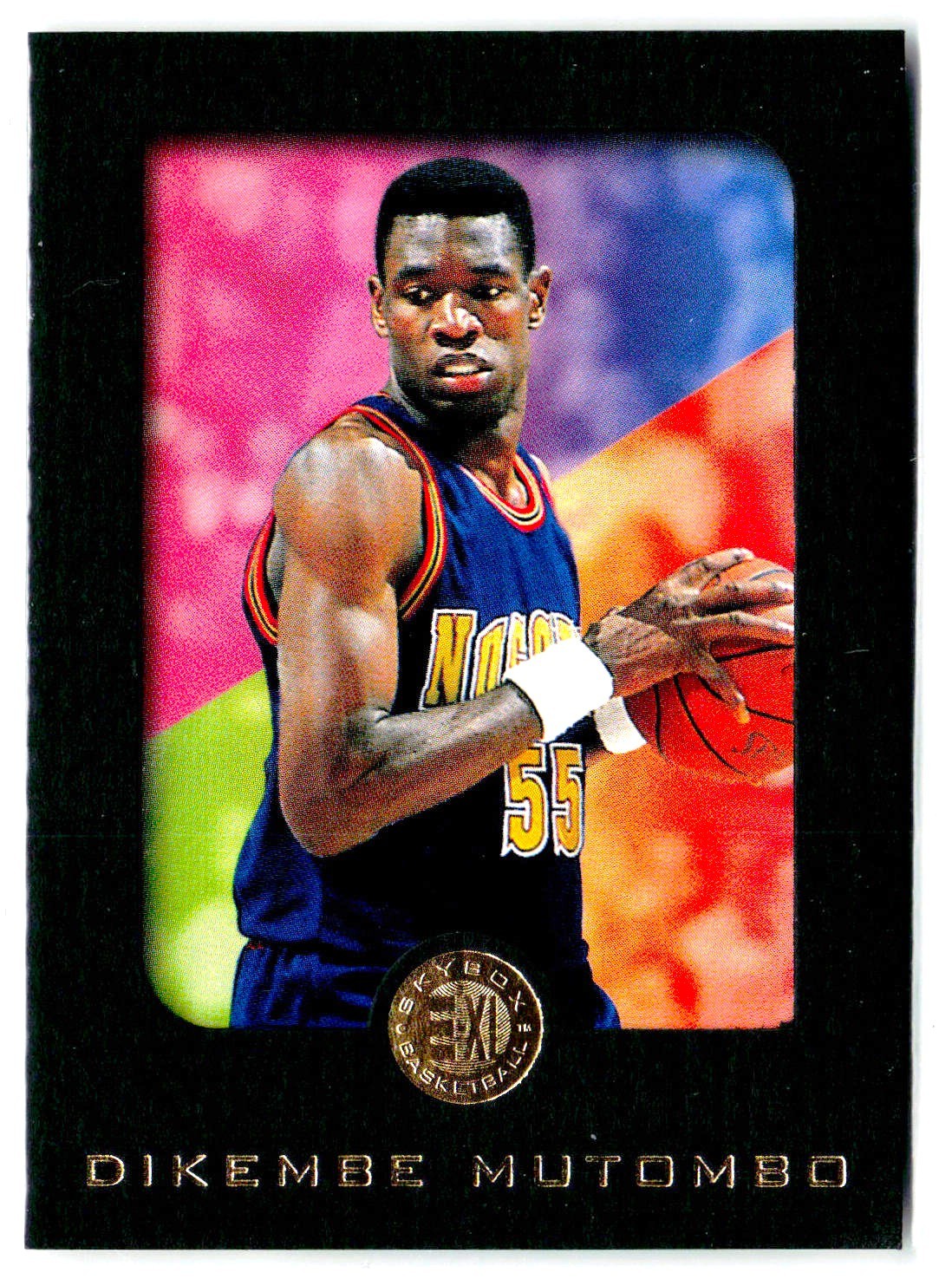 1995-96 SkyBox E-XL #22 Dikembe Mutombo Denver Nuggets