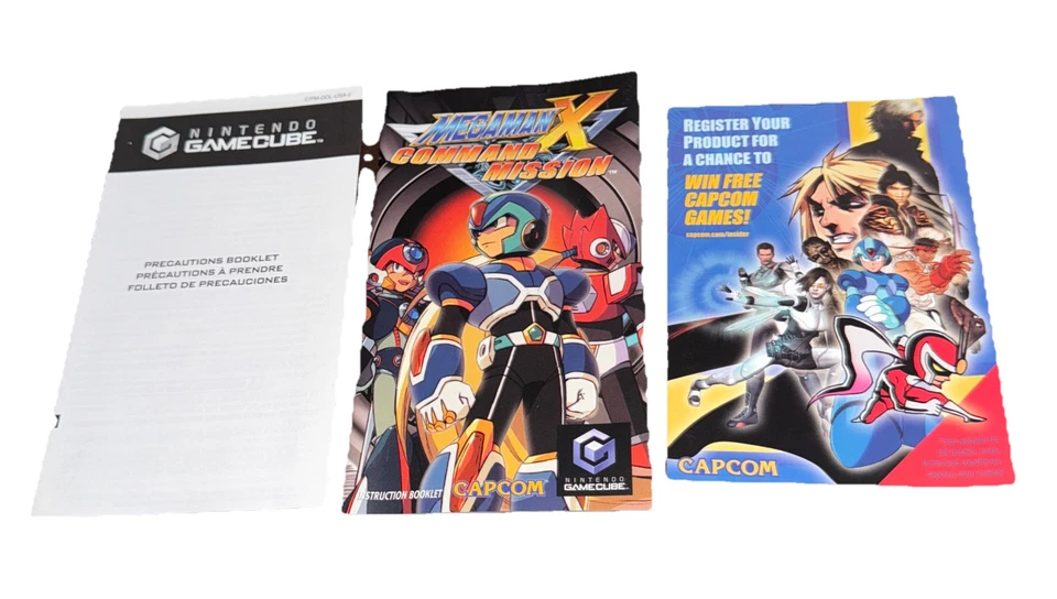 Mega Man X Command Mission - Nintendo GameCube - Tested! MISSING CARD - Image 4 of 4