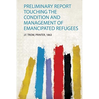 Preliminary Report Touching the Condition and Managemen -  NEW J. F. Trow Prin 2