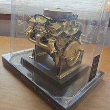 BRONZE PLATED CHEVROLET 350 SMALL-BLOCK V-8 ENGINE 1:6 LIBERTY TURNING PARTS