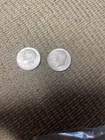 1964-D Kennedy Half Dollar - 90% Silver Lot of 2
