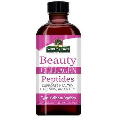 Beauty Collagen Peptides Berry 8 Oz By Nature's Answer