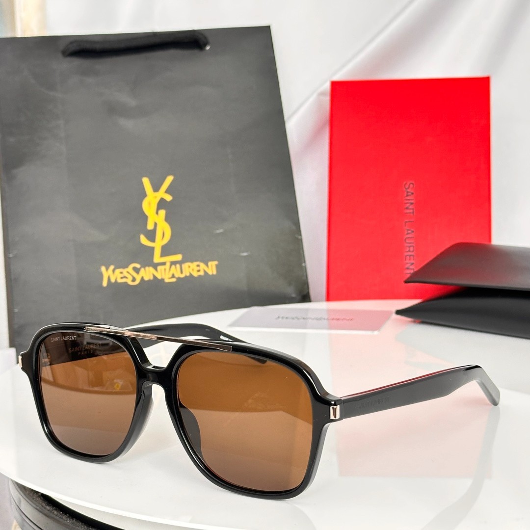 Saint Laurent SL545 Square Sunglasses 58-16-145