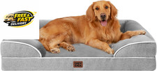 Orthopedic Dog Beds for Extra Large Dogs 44X32Inch, Waterproof Memory Foam XL