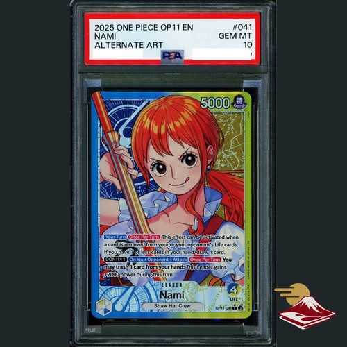Nami (Alternate Art) graded PSA 10 for sale on eBay
