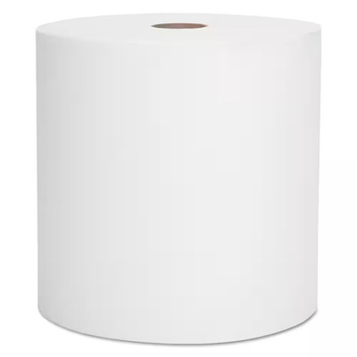 Essential High Capacity Hard Roll Towels 1.5 Core White 8'' X 1000Ft (6 Rolls per