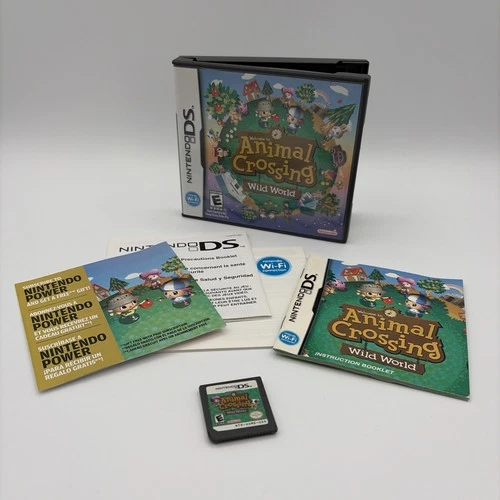 Animal Crossing Wild World Nintendo DS Cozy Game Authentic CIB Complete TESTED!
