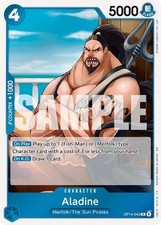 One Piece - Aladine - R - The Azure Sea's Seven OP14-043 - NM