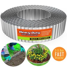 Metal Garden Edging 3 Inch x 100 Ft Landscape...