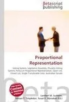 Lambert M. Surhone (U. A.) | Proportional Representation | Taschenbuch (2026)