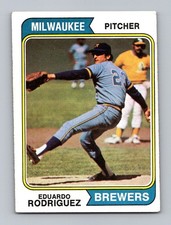 1974 Topps #171 Eduardo Rodriguez Excellent Rookie