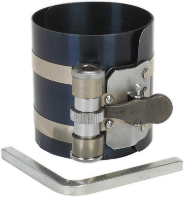 Sealey Piston Ring Compressor 75mm Ø60-125mm Piston Ring Clamp/Compressor VS155