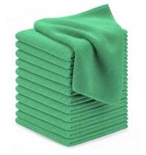 Microfiber Cleaning Cloths Value Pack of 12 - Size 12 x 12 Inches, Highly A...
