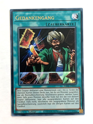 Yu-Gi-Oh! - Gedankengang - RA01 - Ultra Rare - Deutsch - Holo - NM