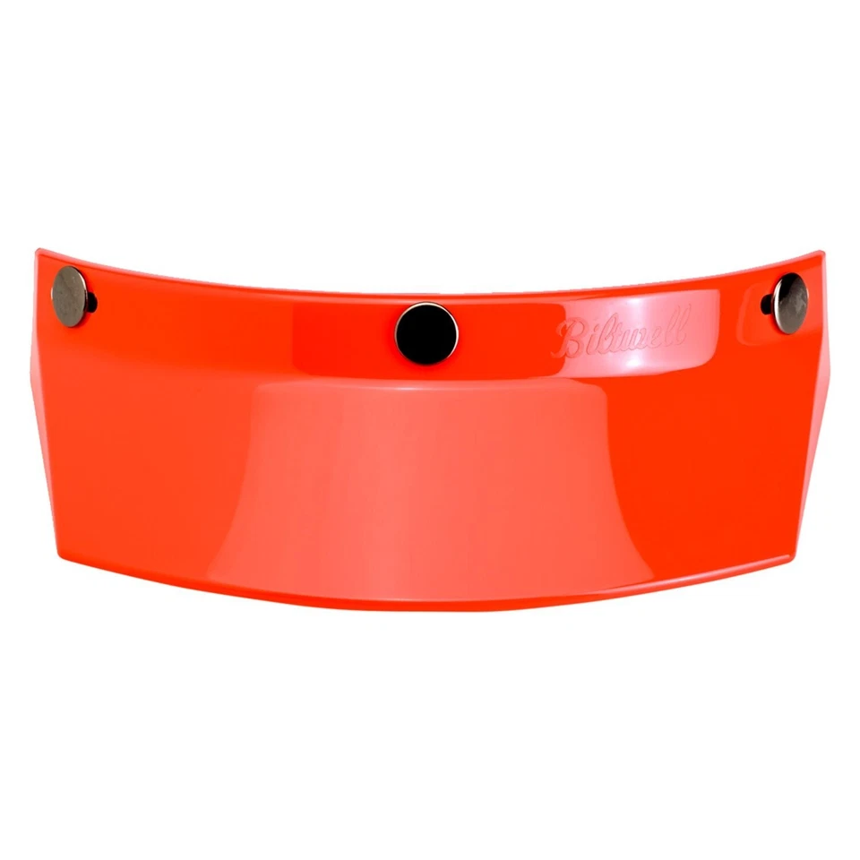 Biltwell Moto Peak Casque Orange - Photo 4/4