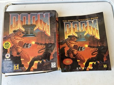 Doom II (PC, 1994) Big Box w/ Manual + Insert NO GAME INCLUDED ID Software